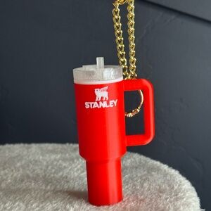 Stanley cup key chain with ring